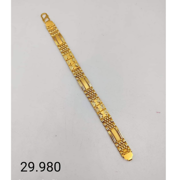 22 carat gold gents bracelet RH-GB529