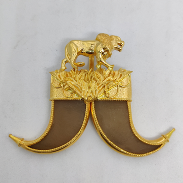 916 Gold Designer Vagh Nakh Artificial Pendant