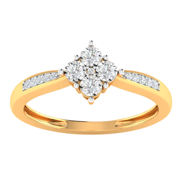 Designing fancy real diamond ring by 