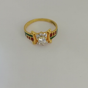 916 gold fancy ladies ring by 