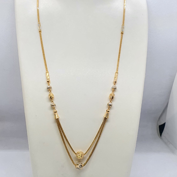 Gold 91.6 Fancy Design Chain by 