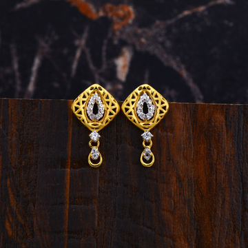 Ladies 916 Gold Earrings-LFE111