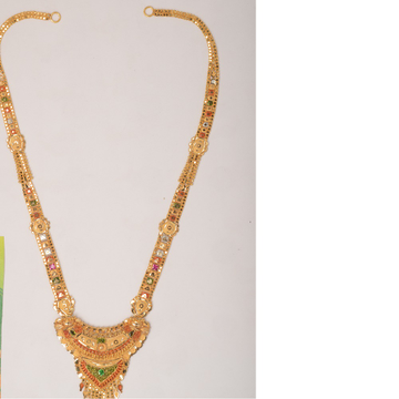 22kt Gold fancy Full Bridal Necklace by Samanta Alok Nepal