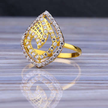 22CT Gold Gorgeous Ladies Long Ring LLR181