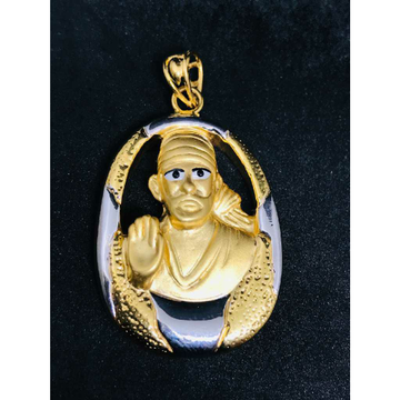 916 exclusive sai baba emerald pendant h-46503
