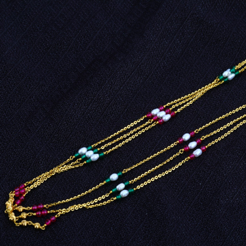 Ladies Gold Moti Mala-AC47