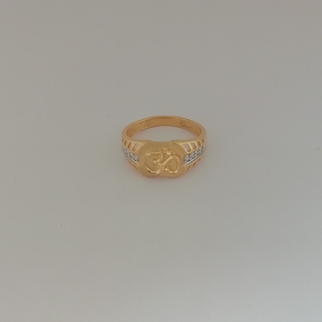 916 gold om design Gents ring by 