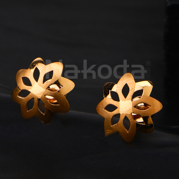 750 Rose Gold Delicate Ladies CZ Earring RE266