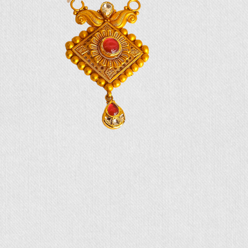 Gold 916 Mangalsutra Pendant by 