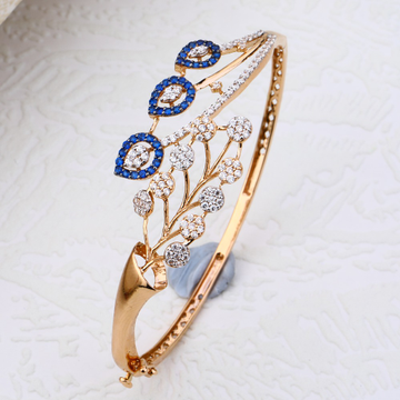 18CT Rose Gold CZ Exclusive Hallmark Bracelet RLKB...