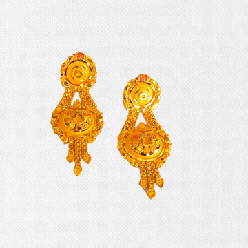 Gold 916 Earrings by 