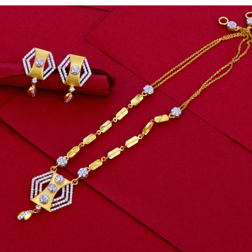 916 Gold Women's Necklace Set  LN125
