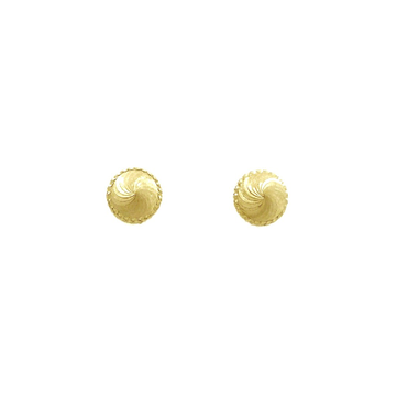 22K Gold Round Vertical Tops by 