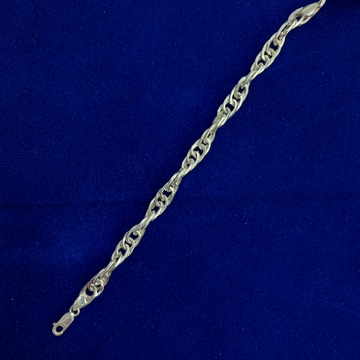 92.5 Silver Daily Wear Bracelet by Ghunghru Jewellers