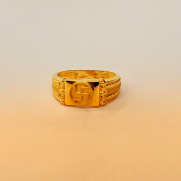 916 Hallmark Casting Plain Gants Ring by Pratima Jewellers