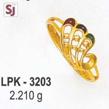 Peacock Ladies ring Plain LPK-3203