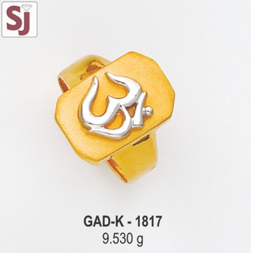 Om Gents Ring Diamond GAD-K-1817