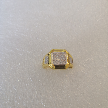 916 gold fancy casting Gents ring by 