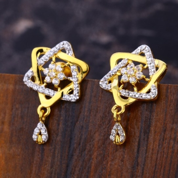 22 carat gold ladies earrings RH-LE911