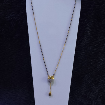 22KT/916 Yellow Gold Samali Mangalsutra For Women