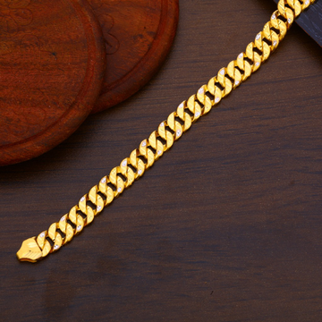 22ct Gold Stylish Hallmark Bracelet MPB166
