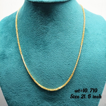 22crt Gold HandMade Chain by Suvidhi Ornaments