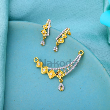 916 Gold Hallmark Ladies Mangalsutra Pendant MP696