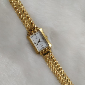 916 Gold Gent's watch belt