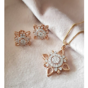 Diamond pendant set for women