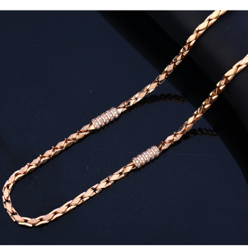 Rope Chain Necklace - Rose Gold Plated - Oak & Luna
