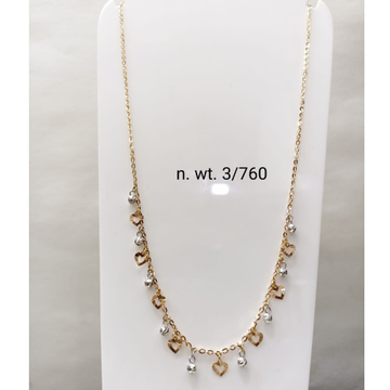 22 carat gold ladies chain RH-LC833