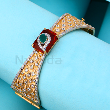750 Rose Gold Ladies Kada Bracelet RLKB433
