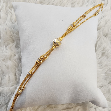 916 gold fancy unique ladies bracelet by 