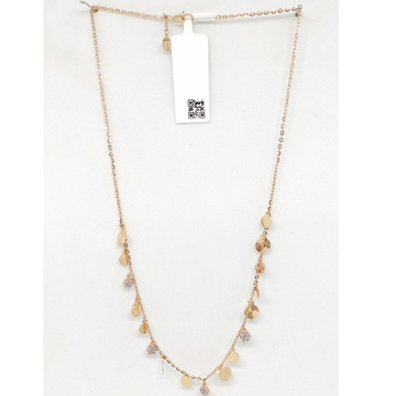 Tanmaniya Rose Gold Chain / Dokiya by Rajasthan Jewellers Private Limited