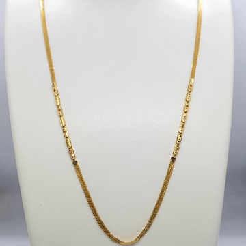Gold 91.6 Highway Fish Fancy Ladies Chain by 