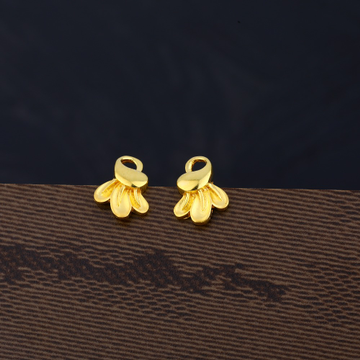 Ladies 22K gold Designer Delicate Earring -LPE128