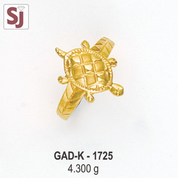 Tortoise Gents Ring Diamond GAD-K-1725