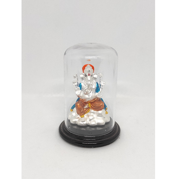 Pure Silver Ganeshji Idol by Rajasthan Jewellers Private Limited