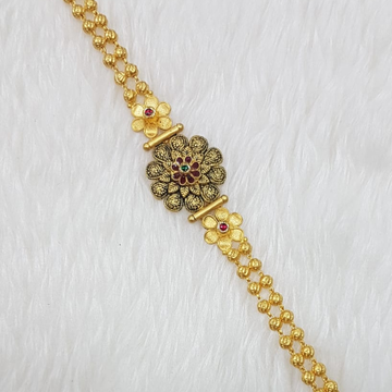 22K(916)Gold Ladies Antique Bracelate by Sneh Ornaments