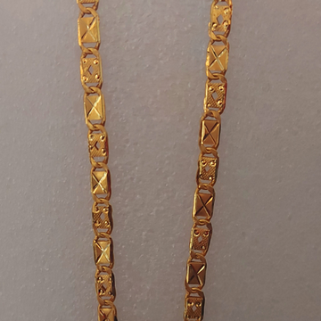 22 ct 916 fancy jents chain by 