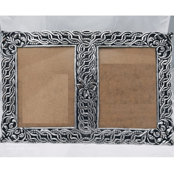 Pure Silver Photo Frame In Antique Nakashii work P... by 