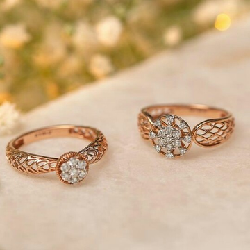 18kt Real diamond Ring women by 
