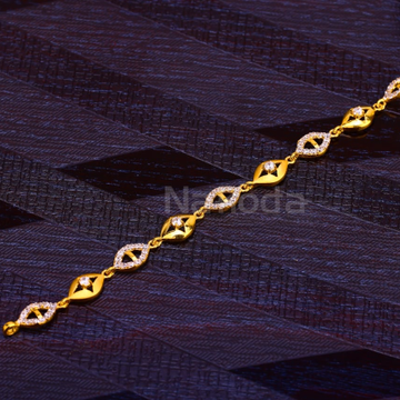 916 Gold Ladies Bracelet LB489