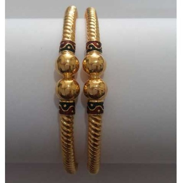22KT Gold Pipe Kadli by 