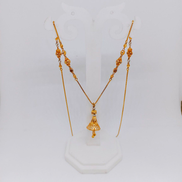 Gold dokiya nice design by Ghunghru Jewellers