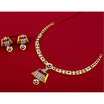 22KT Gold CZ Gorgeous Ladies Necklace Set LN68