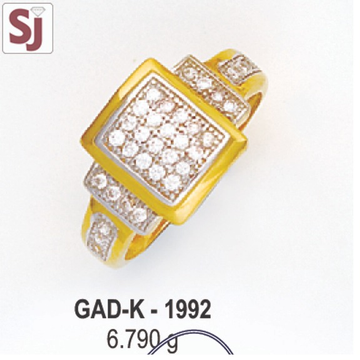 Gents ring diamond gad-k-1992
