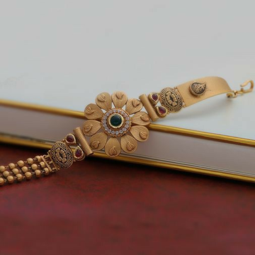 22KT/ 916 Gold antique wedding bridle Bracelet for... by 