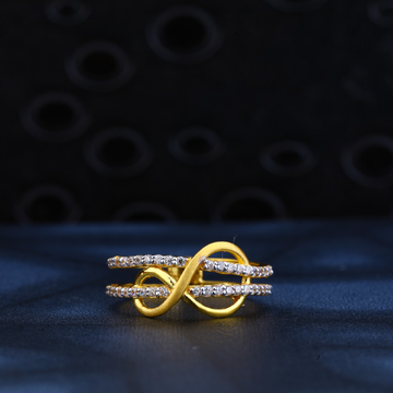 22ct Gold Cz Ring LR160