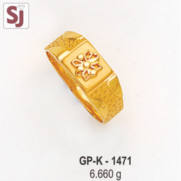 Gents Ring Plain GP-K-1471